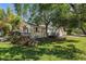 Well-maintained home with shutters, front porch, and landscaped yard with mature trees at 4944 28Th S Ave, Gulfport, FL 33707