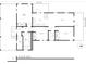 Detailed floor plan showcasing the layout of a 3 bedroom home at 4944 28Th S Ave, Gulfport, FL 33707