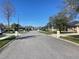Residential street view with well-maintained homes, showcasing a friendly neighborhood atmosphere at 514 Cedar Woods Dr, Oldsmar, FL 34677