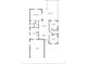 Detailed floor plan showcasing the layout of the home, including bedrooms, living spaces, kitchen, and bathrooms at 80 Squire Ct, Dunedin, FL 34698