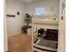 Comfortable bedroom with a bunk bed, neutral carpet, and plenty of space for activities at 924 Peregrine Hill Pl, Ruskin, FL 33570