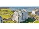 Beautiful building with a green roof offering stunning views of the golf course, bay and waterfront community at 125 Belleview Blvd # 303, Belleair, FL 33756