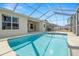 Beautiful view of an inviting pool area at 22516 Magnolia Trace Blvd, Lutz, FL 33549