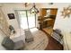Cozy dining area with sliding glass doors and natural light at 2332 Seward Dr, Sarasota, FL 34234
