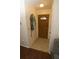 Inviting entryway with neutral tile floor and decorative dreamcatcher for a cozy welcome at 2332 Seward Dr, Sarasota, FL 34234