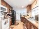Functional kitchen with stainless steel appliances and ample countertop space at 2466 Lake View Blvd, Port Charlotte, FL 33948