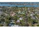 Waterfront living offering lush greenery, blue water, and sprawling community homes with space to live at 524 Park S St, St Petersburg, FL 33707