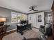 Comfortable home office featuring a classic desk, chair, and a neutral color palette at 524 Park S St, St Petersburg, FL 33707