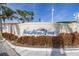 Attractive Vista Verde North community sign with manicured landscaping at 6181 Bahia Del Mar Blvd # 112, St Petersburg, FL 33715
