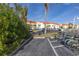 Convenient community parking area with car wash and bike racks at 6181 Bahia Del Mar Blvd # 112, St Petersburg, FL 33715
