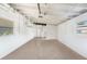 Garage interior with plenty of space for storage, and potential workshop at 679 71St N Ave, St Petersburg, FL 33702