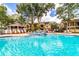 Relax by the pool with a beautiful fountain feature in a great community at 8647 Mallard Reserve Dr # 104, Tampa, FL 33614
