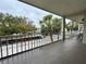 View from the balcony showing covered parking at 946 Virgina # 304, Dunedin, FL 34698