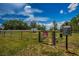 Well-maintained dog park enclosed with secure fencing and a welcoming gate at 17105 Star Banks St, Wimauma, FL 33598