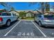 Assigned parking space for residents and guests at 2446 Bentley Dr, Palm Harbor, FL 34684