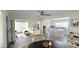 Open floor plan with views of living room, kitchen and dining room at 4834 W Flamingo Rd, Tampa, FL 33611