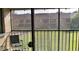 Enclosed patio view of an apartment complex, providing an outdoor space to enjoy, and enhancing lifestyle at 4983 Puritan Cir # 524, Tampa, FL 33617