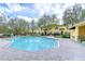 Spacious community pool with a well-maintained deck and inviting atmosphere for residents to enjoy swimming at 6262 Timberly Ln # 99, Zephyrhills, FL 33542