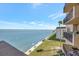 Balcony view of the ocean at 9 Haig Pl # 310, Dunedin, FL 34698