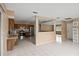 Open floor plan featuring the kitchen and dining area at 9287 Horizon Dr, Spring Hill, FL 34608