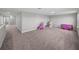 Large bonus room featuring neutral carpeting, recessed lighting, and plenty of open space at 11232 Bram Bay Ct, San Antonio, FL 33576