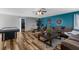 Spacious recreation room featuring an air hockey table and neutral decor at 13424 Hunters Point St, Spring Hill, FL 34609