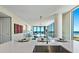 Stylish kitchen showcasing a large island with sink, open layout, and sleek design elements for cooking and entertaining at 301 1St Street S # 1901, St Petersburg, FL 33701