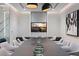 Contemporary conference room offers sleek design, modern lighting, and advanced technology, ideal for productive meetings and collaborations at 301 1St Street S # 1901, St Petersburg, FL 33701