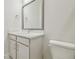 Bright bathroom featuring a modern sink and toilet at 31430 Hayman Loop, Wesley Chapel, FL 33545