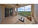 Outdoor lanai offers seating and incredible views of nature and water at 7194 Key Haven Rd # 405, Seminole, FL 33777
