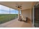 Enjoy the beautiful outdoors from this screened lanai with comfortable seating at 7194 Key Haven Rd # 405, Seminole, FL 33777