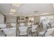 Spacious meeting room with abundant seating, ideal for gatherings and community events at 858 Cambridge Ct # 858, Dunedin, FL 34698