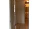 Hallway leading to bathroom with tile floors at 12403 Hibiscus Oak Pl # 202, Tampa, FL 33612