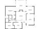 Floor plan showing layout of bedrooms, bathrooms, kitchen, living room, and other spaces at 2503 Withy Ct, Tampa, FL 33618