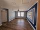 Open bedroom floor plan, featuring a modern ceiling fan and ample lighting at 3367 Janna Grace Way, Land O Lakes, FL 34638