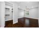Bedroom with a walk-in closet and ceiling fan at 3709 W Dale Ave, Tampa, FL 33609