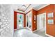 Beautiful entryway featuring tile flooring, archway, and decorative accents at 613 Manns Harbor Dr, Apollo Beach, FL 33572