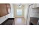 Bright breakfast nook featuring tile floors, a ceiling fan, and natural light at 8906 Iron Oak Ave, Tampa, FL 33647