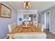 Inviting dining area complemented by water view and stylish decor at 1111 N Bayshore Blvd # F11, Clearwater, FL 33759