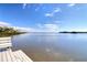 Inviting dock area with benches and a view of the calm waters and lush surroundings at 1111 N Bayshore Blvd # F11, Clearwater, FL 33759