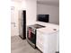 Modern kitchen with stainless steel appliances and granite countertops at 12760 Indian Rocks Rd # 1066, Largo, FL 33774