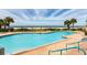 Enjoy the outdoors with a spacious in-ground pool and sun loungers overlooking a stunning beach at 1560 Gulf Blvd # 1104, Clearwater Beach, FL 33767