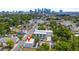 Aerial view of a modern multi-unit home in a vibrant cityscape neighborhood at 2808 N Florida Ave, Tampa, FL 33602