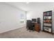 Office space with a desk, computer, chair, and ample natural light at 35320 Spruce Knob Ct, Dade City, FL 33525