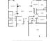 Detailed floor plan showcasing the layout of the home, including room dimensions and overall structure at 6209 Cypress Bend Ct, Bradenton, FL 34201