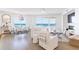 Bright, open living space with stunning ocean views and stylish, modern furnishings at 1200 Gulf Blvd # 902, Clearwater Beach, FL 33767