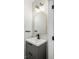 Modern bathroom with stylish vanity, updated fixtures, and contemporary mirror at 35542 Buttonweed, Zephyrhills, FL 33541