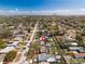 An aerial view of the property in relation to the surrounding neighborhood and city at 4346 10Th N Ave, St Petersburg, FL 33713