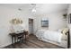 Sun-filled bedroom with an expansive closet, and hard surface floors at 4346 10Th N Ave, St Petersburg, FL 33713