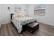 Bedroom featuring natural light, and wood-look flooring at 4346 10Th N Ave, St Petersburg, FL 33713